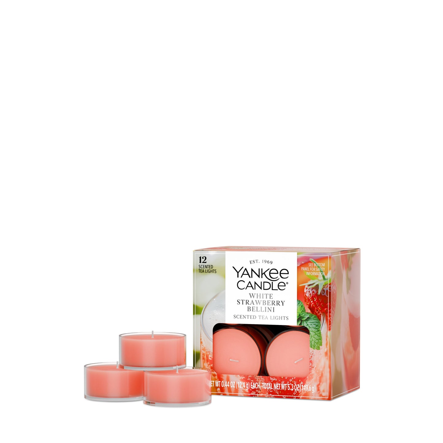 White Strawberry Bellini Core 8-0579